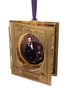 Christmas 1999 “The White House Historical Association” President Abraham Lincoln ornament