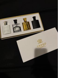 Creed 4-Piece Men's Cologne Set (Aventus, Green Irish Tweed, Silver Mountain Water, Millesime)