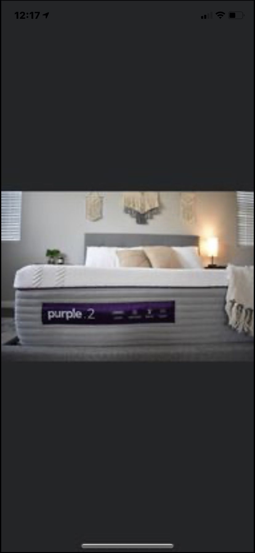 Purple .2 Hybrid mattress 