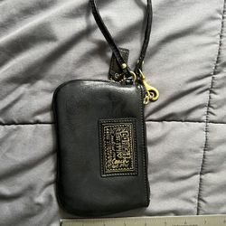 Slightly Used Coach Wristlet