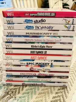 Wii Games (Please Read Description)