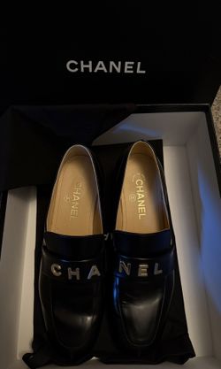 Chanel Loafers Black 