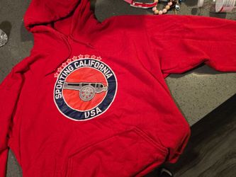 Red Sporting California Hoodie