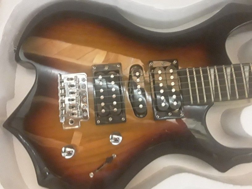 Glarry Burning Electric Guitar