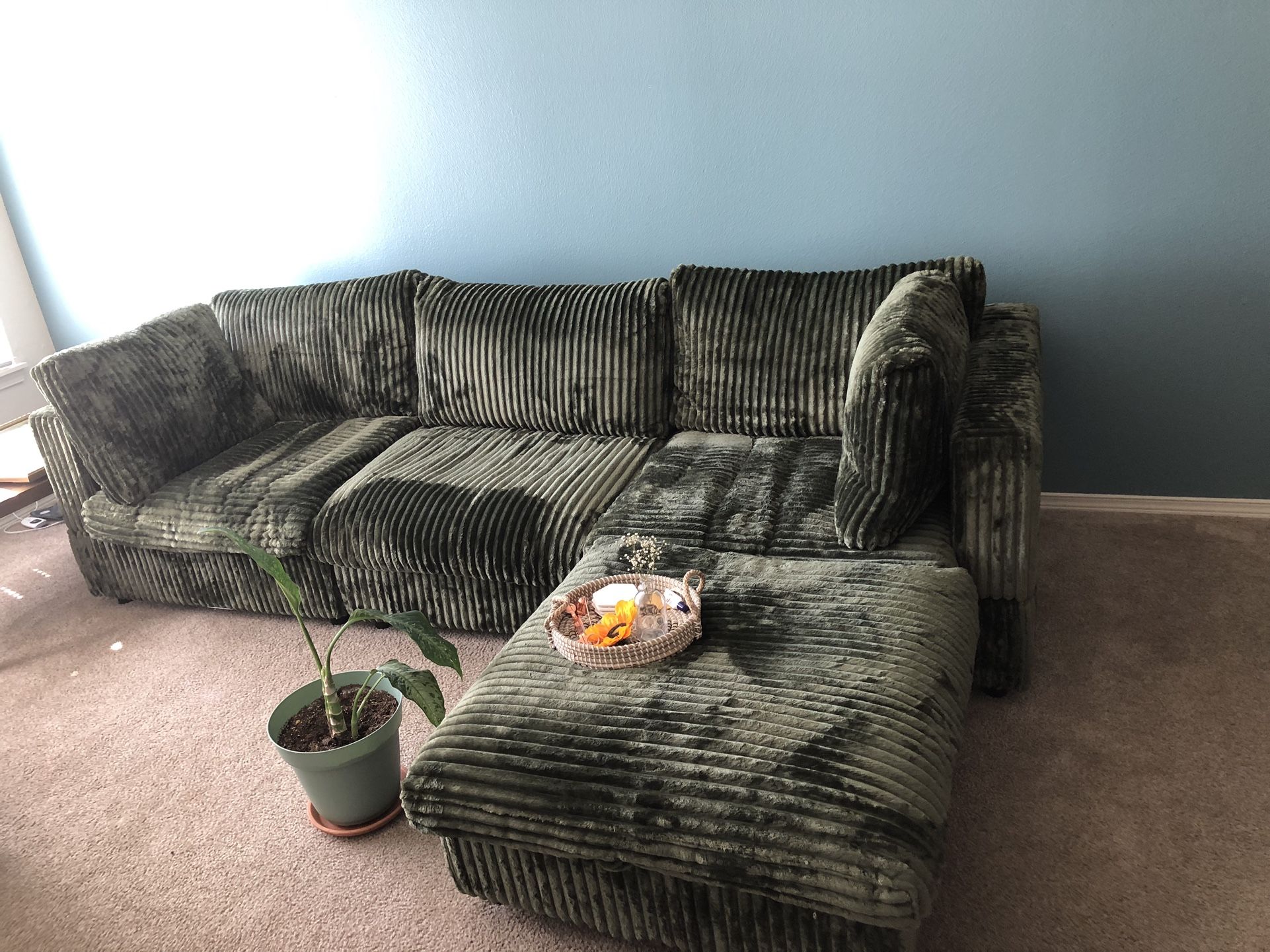 New In Box - Ultra Plush Sectional Cloud Couch - Delivery Available