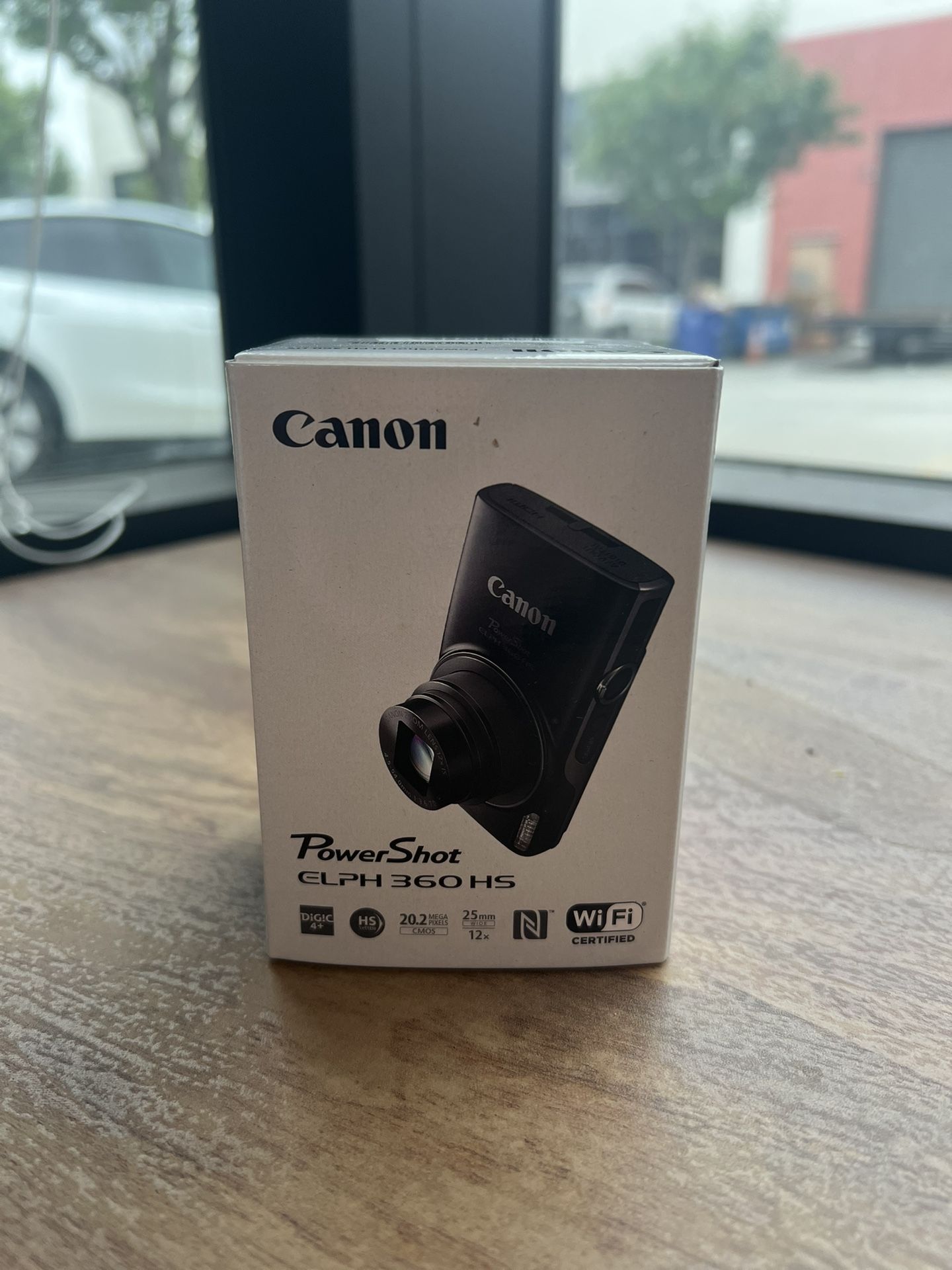 Canon Elph 360 HS Camera New Black