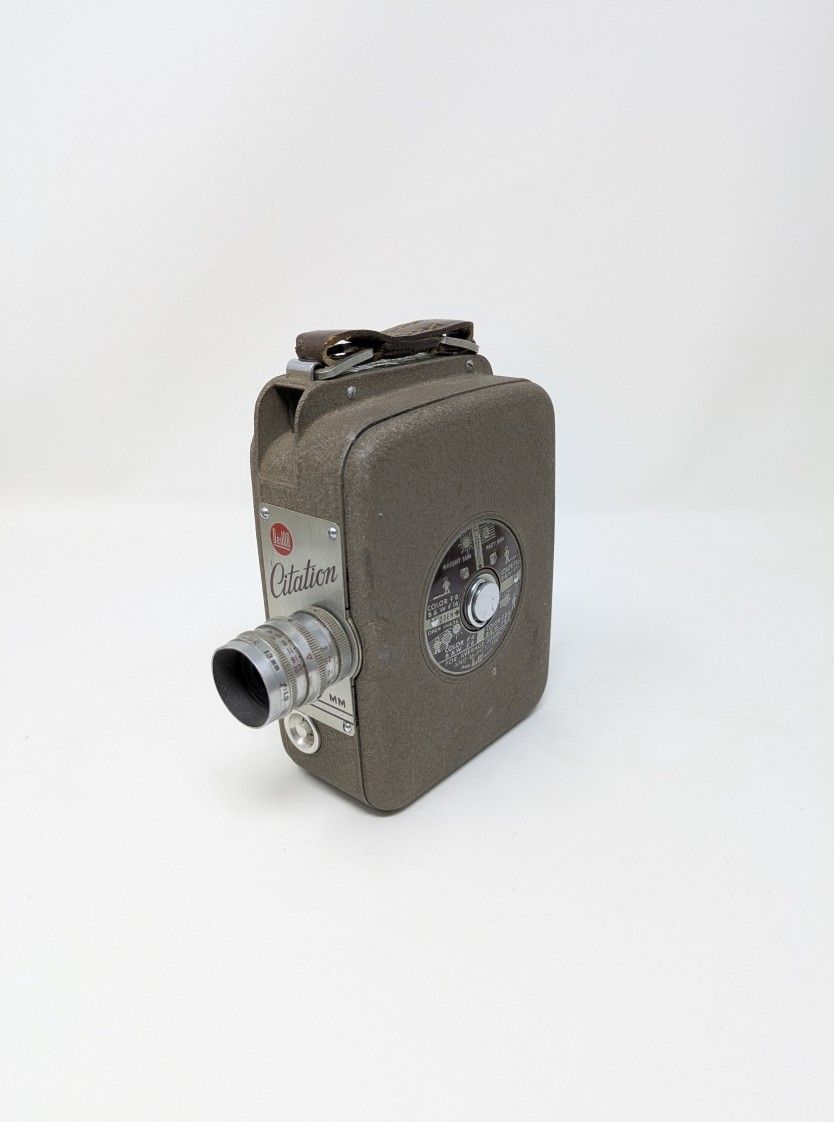 Vintage DeJur Citation 8mm Movie Camera (c. 1949)