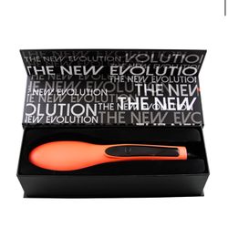 Straight Brush Styler Baby Pink Ceramic Straightener for hair 
