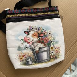 Crossbody Diamond Art Purse