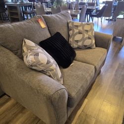 Loveseat With Pillows $498