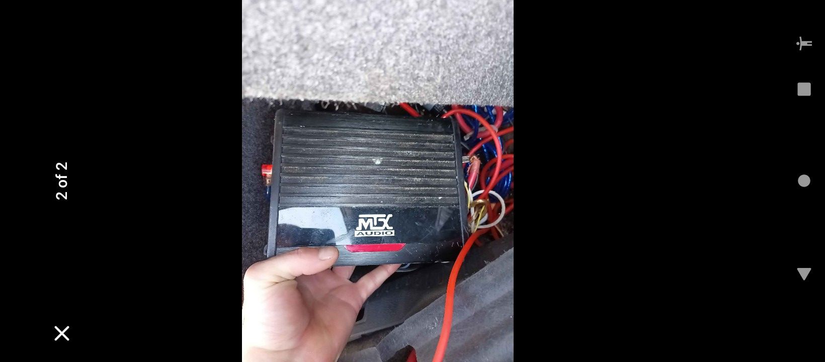 MTX Mono 2 Channel 500 watt amp