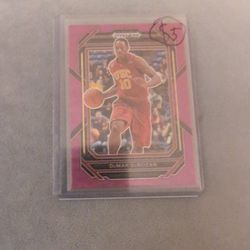 Demar DeRozan College Card Panini Prizm #61 Pink Parallel