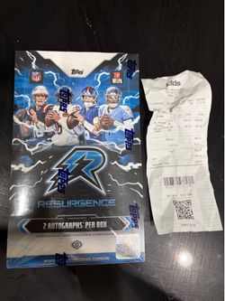 2025 Topps Resurgence Football Hobby Box