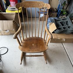 Wooden Rocking Chair