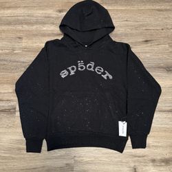 Sp5der VVS Hoodie Black