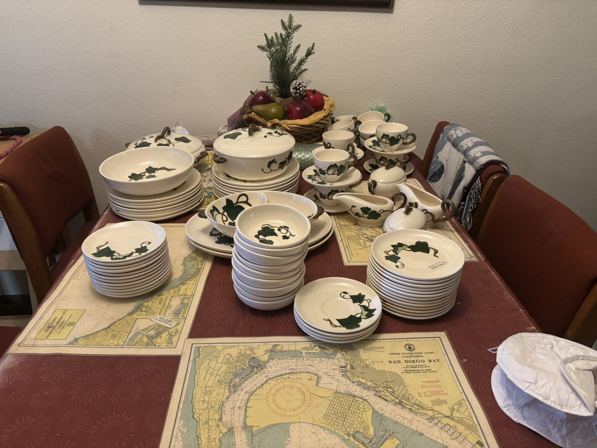 85 Pieces Of Poppytrails Dishwater