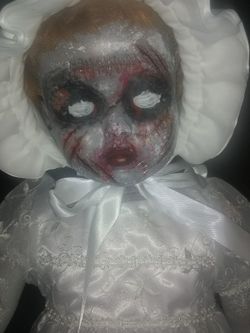 Hand Painted Halloween Doll