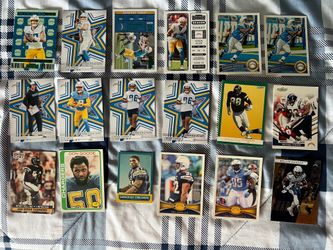 Los Angeles Chargers Football Cards