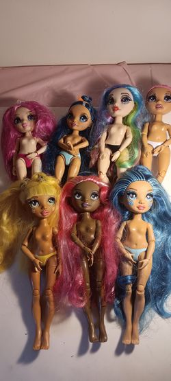 Rainbow high fashion doll lot.  7 dolls