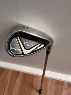 Callaway Golf - 2021 GOLD Accent model Edge 54° Sand Wedge in Stiff flex w/ New Grip