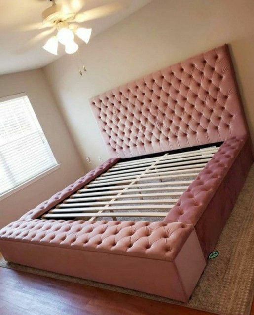 Bliss Velvet King Bed