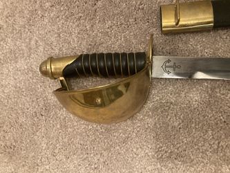 Pirate Style Sword With Hand Guard 