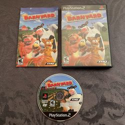 Nickelodeon Barnyard (PlayStation 2 PS2, 2006) Complete With Manual TESTED