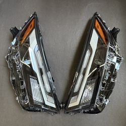 Pair 2022 2023 2024 2025 Toyota RAV4 XLE LED Headlights w/LED DRL Headlamps Passenger Driver Side