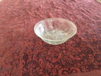 Glass Fruit Bowl 