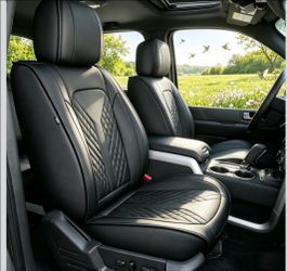 Ford F150 Seat Covers 2026 2025-2009 F250 F350 F(contact info removed)-2026 Faux Leather