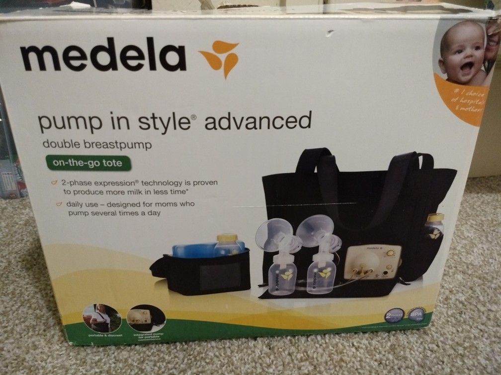 Medela style in advanced tote pump