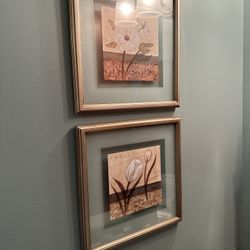 Vintage Rose Framed Lot