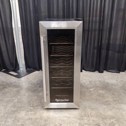EdgeStar Stainless Steel Glass Door Wine Cooler
