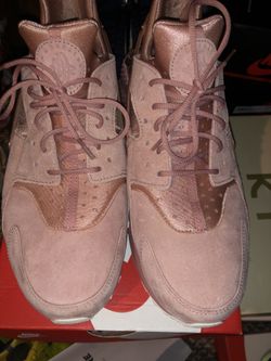 Nike Huarache Rust Pink Metallic