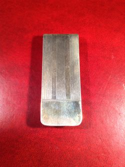 TIFFANY & CO. STERLING SILVER MONEY CLIP