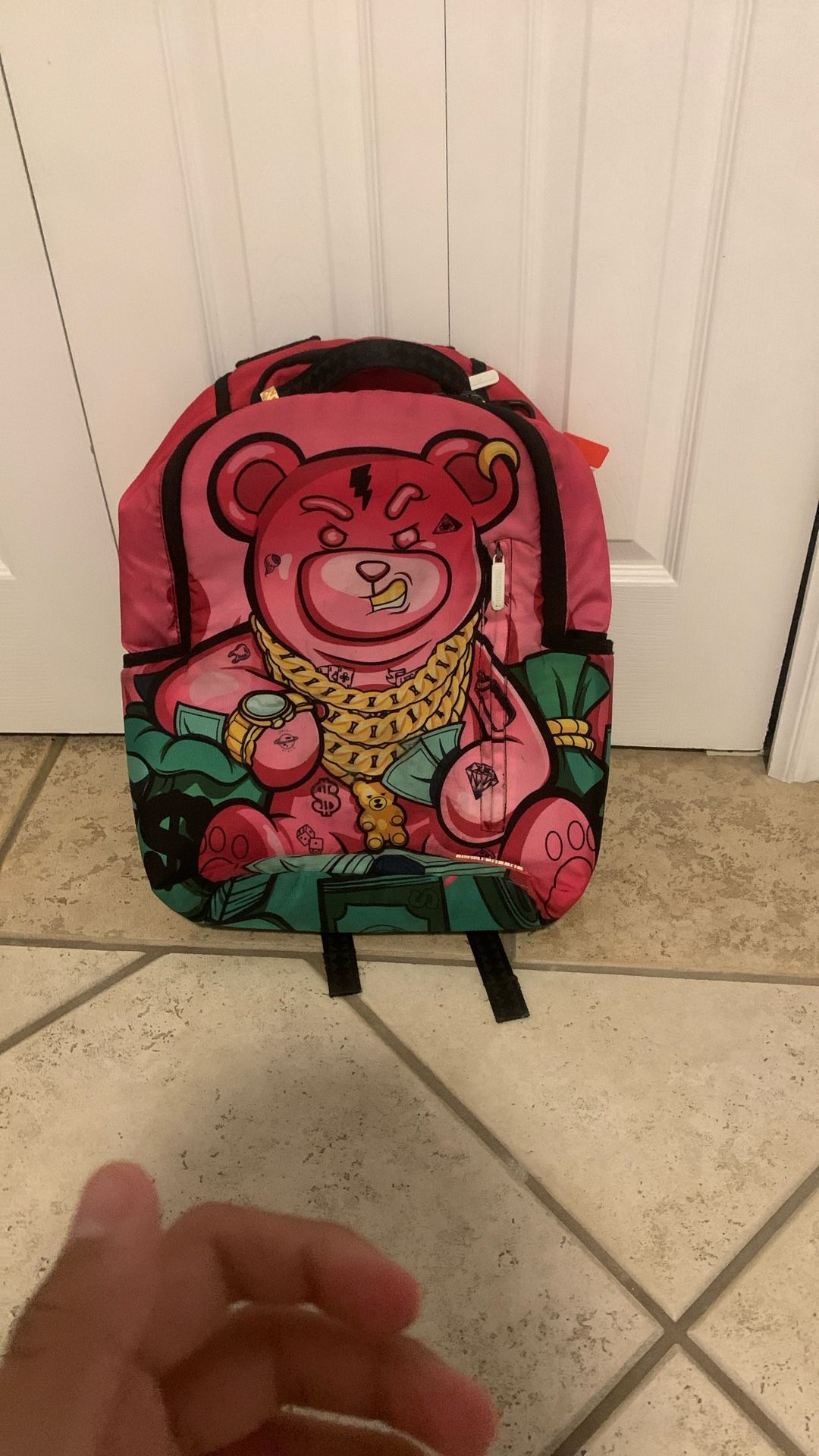 Gummy Bears Spray ground Backpack Used