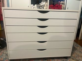 IKEA cabinet with multiple drawers