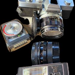 Minolta Camera And Accessories