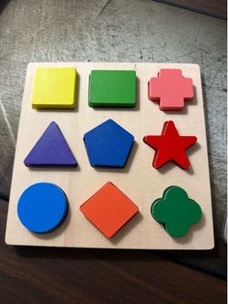 Montessori Wooden Shape Sorting Puzzle