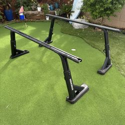 Yakima OverHaul HD Truck Bed Rack + HD Crossbars (Fits Chevy Silverado & More)