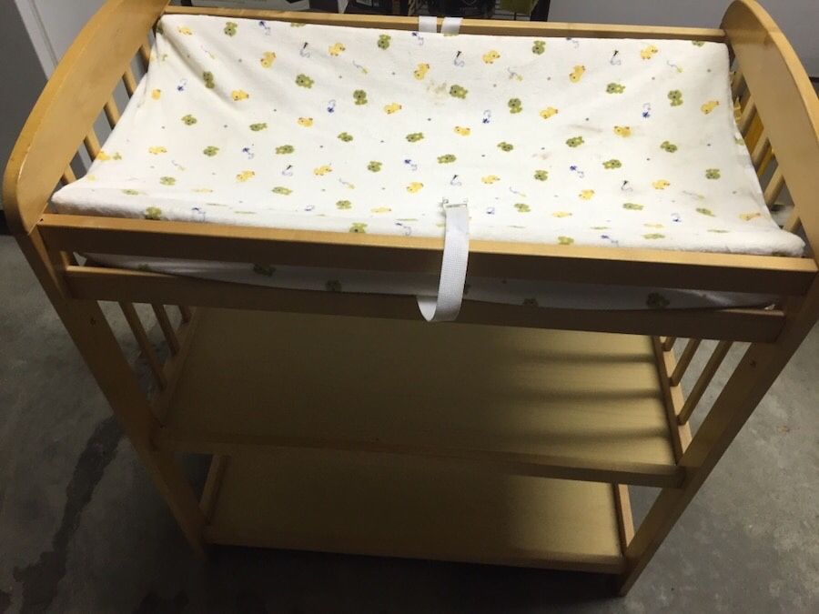 Baby changing table