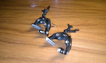 Selling a mix of premium, high-performance road bike parts. Some items are in excellent/near-new condition, while others are well-used but fully funct