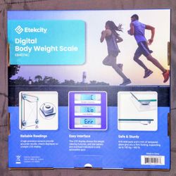 NEW digital body weight scale