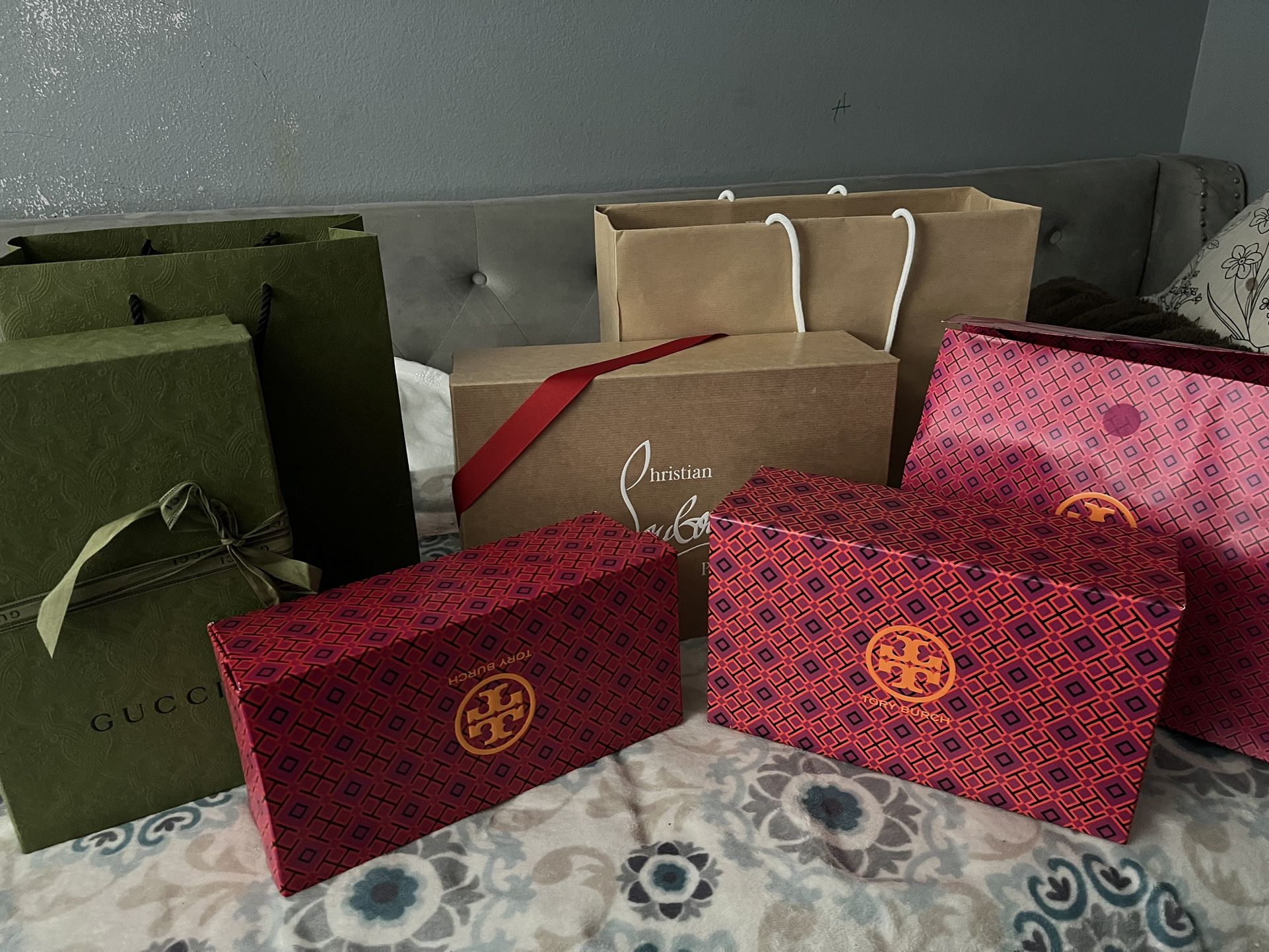 Shopping Bags Designer Shoe Boxes