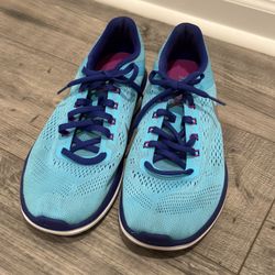 Women's Size 11 Nike Flex Running RN 2016 Gamma Blue Shoes Sneakers 830751-400