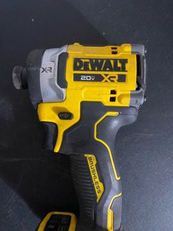 Dewalt XR 3speed 1/4 inch hex impact drill