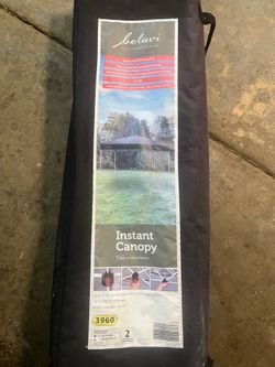 Instant canopy
