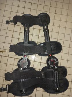 Knee brace extender