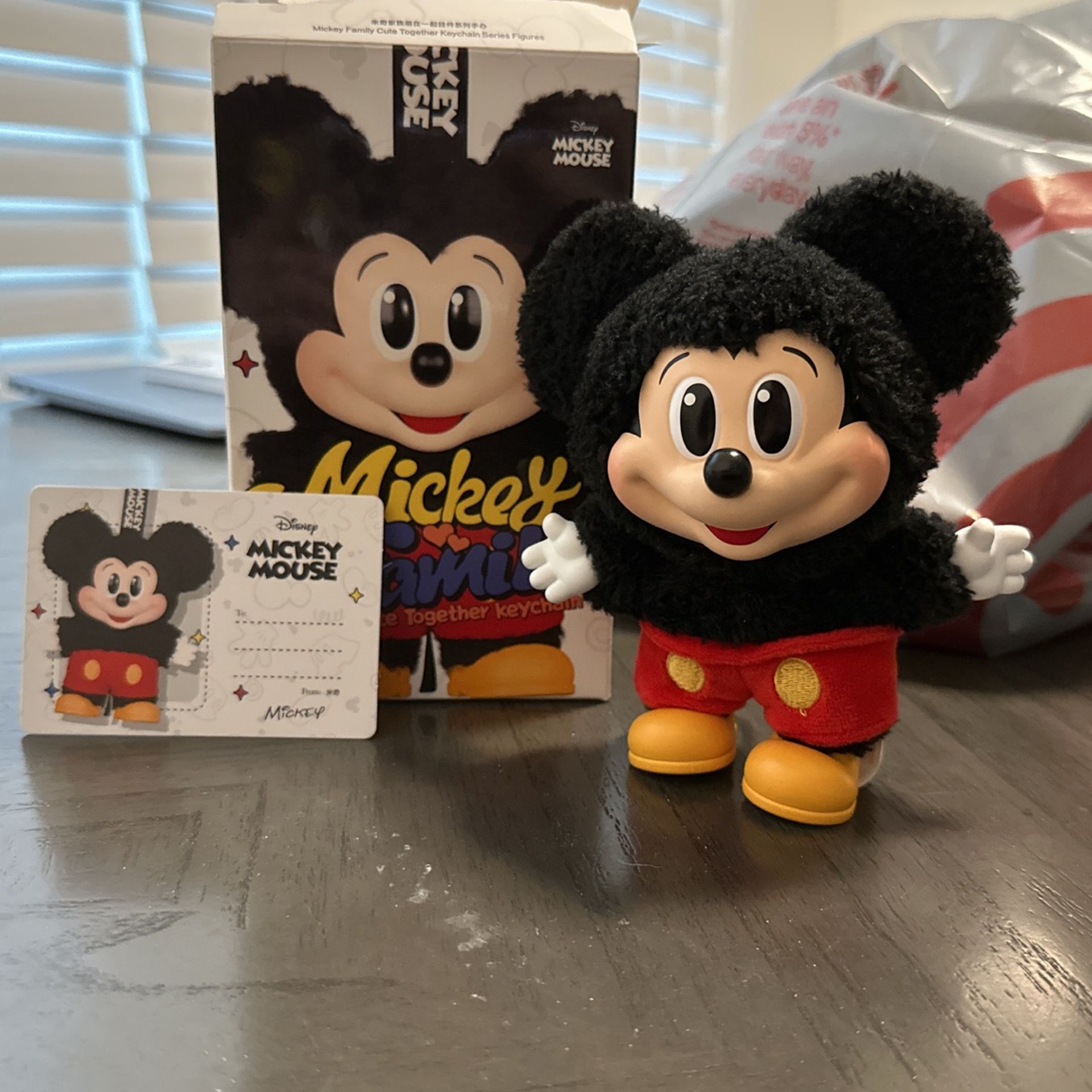Mickey Friends Keychain Plushie Mickey