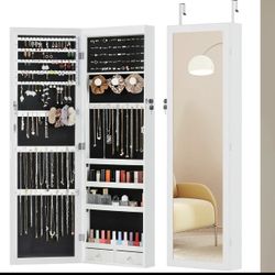 Full Length Mirror Beauty Cabinet